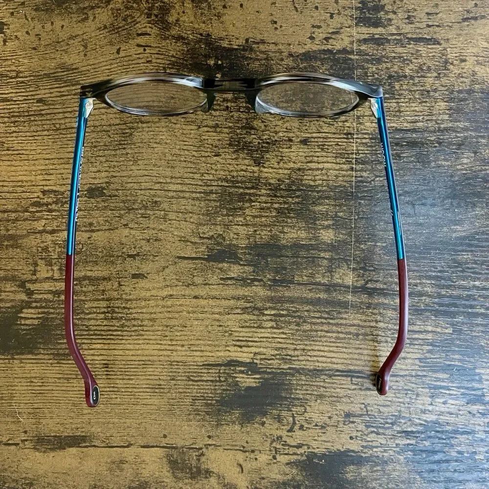 WOOW On Time 1 Eyeglass Frames Tortoise 47-20-143 Col 2050 Handmade Italy